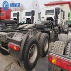 Radial 12.00R20 Tyres 6x4 HOWO Fuel Tank 400L RHD Prime Mover Truck