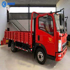 Max Speed 95km/H 10 Ton Loading Cacity 160hp 4x2 Howo Light Cargo Truck
