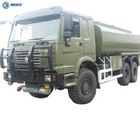 Capacity 20000L SINOTRUK HOWO 6x6 336hp All Wheel Drive Diesel Tanker Truck