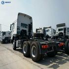 High Roof Sinotruk Howo 6x4 371hp Prime Mover Truck With 12R22.5 Tubeless Tyres